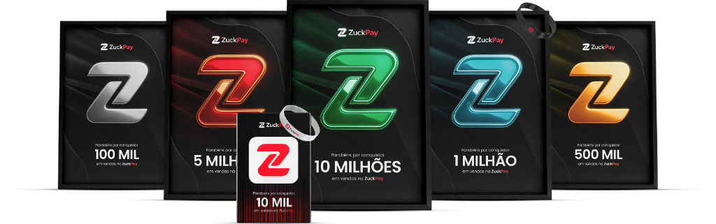 Todas as premiações ZuckPay